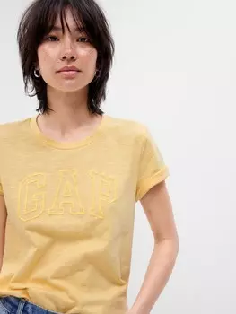 Футболка с логотипом Gap, желтый