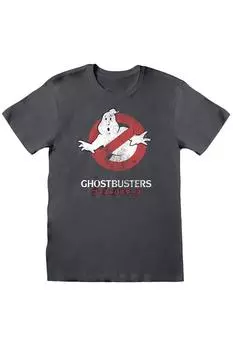 Футболка с логотипом Ghostbusters, серый