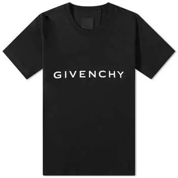 Футболка с логотипом Givenchy, черный
