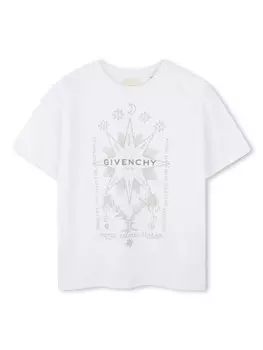 Футболка с логотипом Givenchy Kids, белый