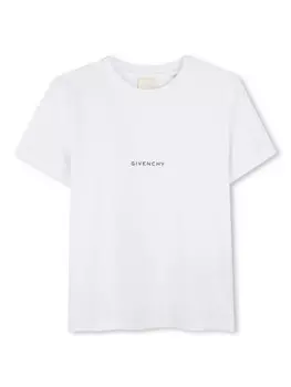 Футболка с логотипом Givenchy Kids, белый