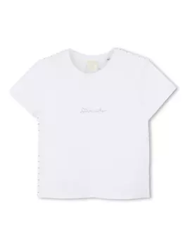 Футболка с логотипом Givenchy Kids, белый
