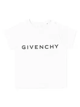 Футболка с логотипом Givenchy Kids, белый