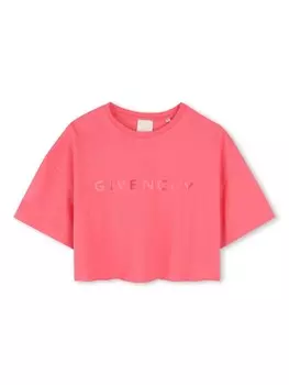 Футболка с логотипом Givenchy Kids, розовый