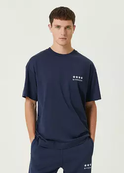Футболка с логотипом Givenchy, синий