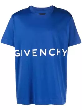 Футболка с логотипом Givenchy, синий