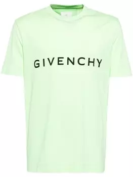 Футболка с логотипом Givenchy, зеленый