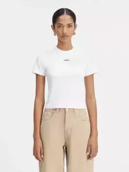 Футболка с логотипом Grgrain Le Gr Grain Jacquemus, белый