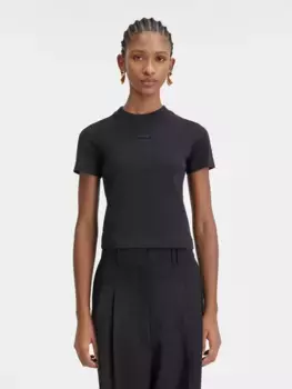 Футболка с логотипом Grgrain Le Gr Grain Jacquemus, черный