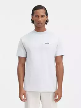 Футболка с логотипом Grgrain Le Gr Grain Jacquemus, серый