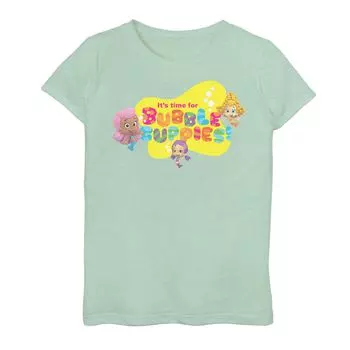 Футболка с логотипом группы Bubble Guppies для девочек 7–16 лет Licensed Character