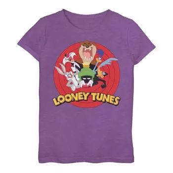 Футболка с логотипом группы Looney Tunes для девочек 3–16 лет Licensed Character