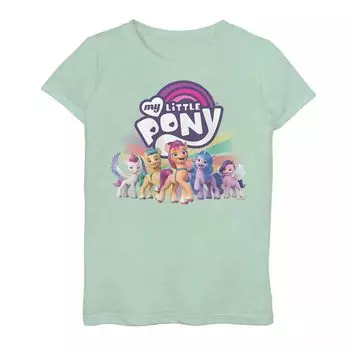 Футболка с логотипом группы My Little Pony для девочек 7–16 лет Licensed Character