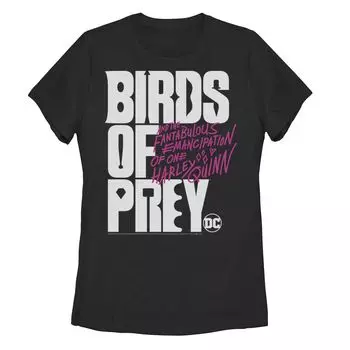 Футболка с логотипом Harley Quinn: Birds Of Prey для юниоров Licensed Character