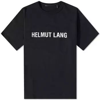 Футболка с логотипом Helmut Lang Core, черный