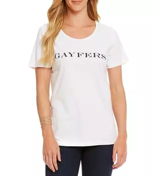 Футболка с логотипом Heritage Gayfer's, белый