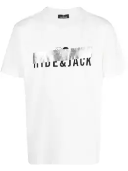 Футболка с логотипом Hide&Jack, белый