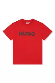 Футболка с логотипом Hugo, красный