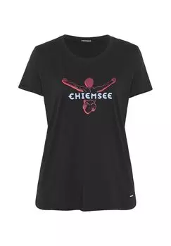 Футболка с логотипом и джемпер CHIEMSEE, цвет 19-3911 Black Beauty