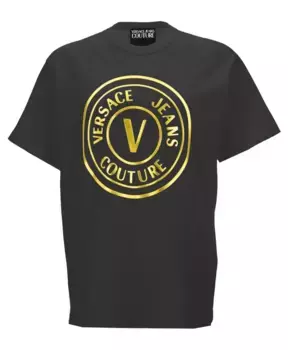 Футболка с логотипом и футболка поло Versace, черный