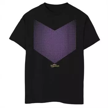 Футболка с логотипом и графическим рисунком Marvel Hawkeye Badge для мальчиков 8–20 лет Marvel
