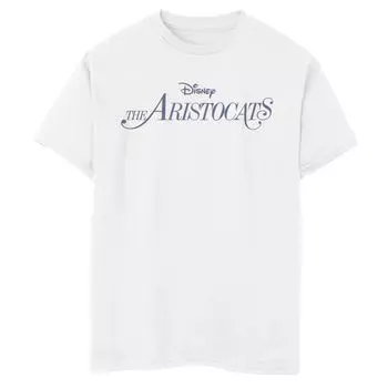 Футболка с логотипом и логотипом Disney's Aristocats для мальчиков 8–20 лет Licensed Character