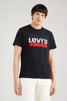 Футболка с логотипом и овальным вырезом Levi'S, красный
