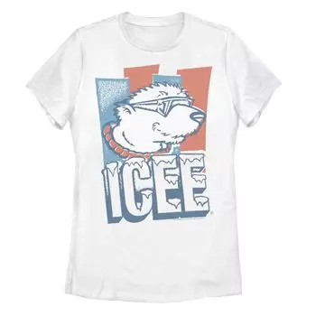 Футболка с логотипом и портретом белого медведя ICEE для юниоров Licensed Character
