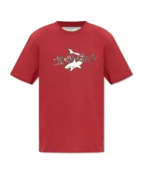 Футболка с логотипом Iceberg, красный