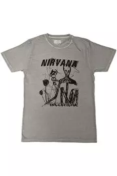 Футболка с логотипом Incesticide Nirvana, зеленый