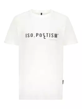 Футболка с логотипом ISO.POETISM, белый