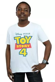 Футболка с логотипом «История игрушек 4» Disney, белый
