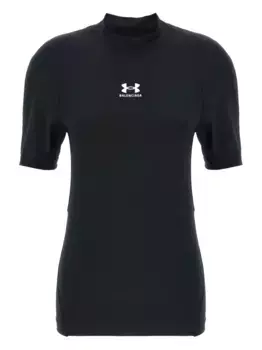 Футболка с логотипом из коллаборации с Under Armor BALENCIAGA, черный