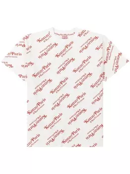 Футболка с логотипом из коллаборации с Verdy Kenzo, белый