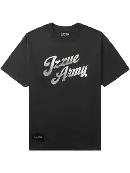 Футболка с логотипом izzue, черный