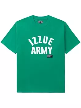 Футболка с логотипом izzue, зеленый