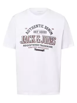 Футболка с логотипом Jack & Jones, белый