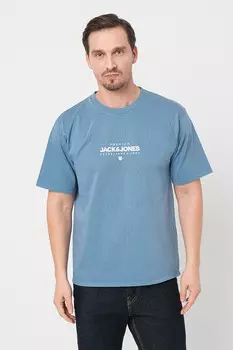 Футболка с логотипом Jack & Jones, синий