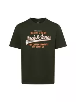 Футболка с логотипом Jack & Jones, зеленый