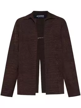 Футболка с логотипом Jacquemus, коричневый