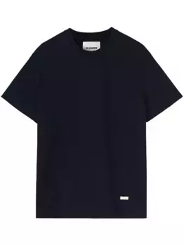 Футболка с логотипом JIL SANDER, черный