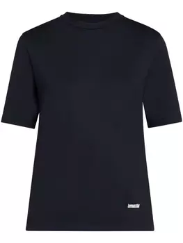 Футболка с логотипом Jil Sander, синий