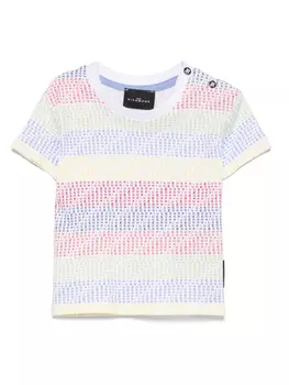 Футболка с логотипом John Richmond Junior, белый