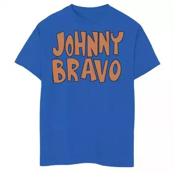 Футболка с логотипом Johnny Bravo для мальчиков 8–20 лет Licensed Character