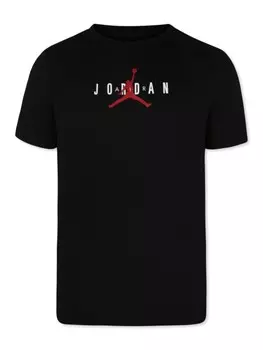 Футболка с логотипом Jordan Kids, черный