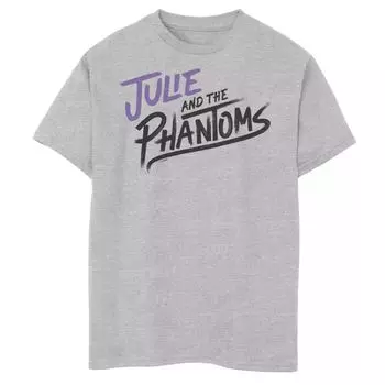 Футболка с логотипом Julie And The Phantoms для мальчиков 8–20 лет и графическим рисунком Licensed Character