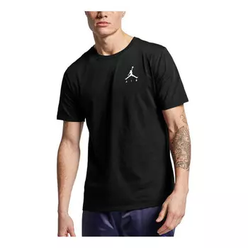 Футболка с логотипом jumpman Air Jordan, черный