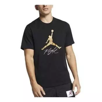 Футболка с логотипом Jumpman Flight Air Jordan, черный