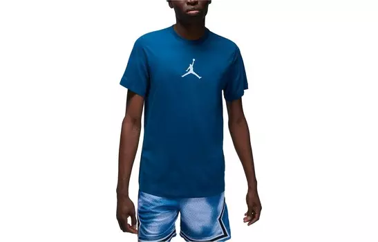 Футболка с логотипом Jumpman «Сапфирово-голубой» Jordan, светло-голубой