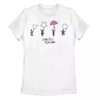 Футболка с логотипом Juniors' Squid Game Icon 2 Licensed Character